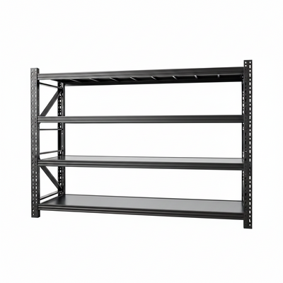 5 Sets Garage Storage Shelves,73"H*48"W*22.4"D Heavy Duty 4-Tier Metal Shelving Unit with Adjustable Shelves Industrial Garage Shelving for Garage Organization & Warehouse Storage