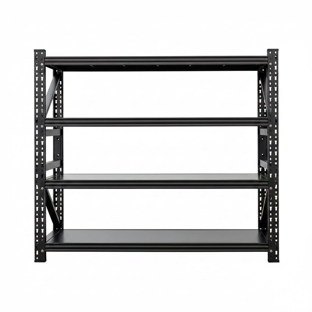 Heavy Duty Garage Shelving,73"H 3000LBS Load Capacity Metal Garage Storage Shelves Adjustable Industrial Shelving Unit for Garage,Warsehouse,Workshop
