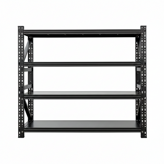 Heavy Duty Garage Shelving,73"H 3000LBS Load Capacity Metal Garage Storage Shelves Adjustable Industrial Shelving Unit for Garage,Warsehouse,Workshop